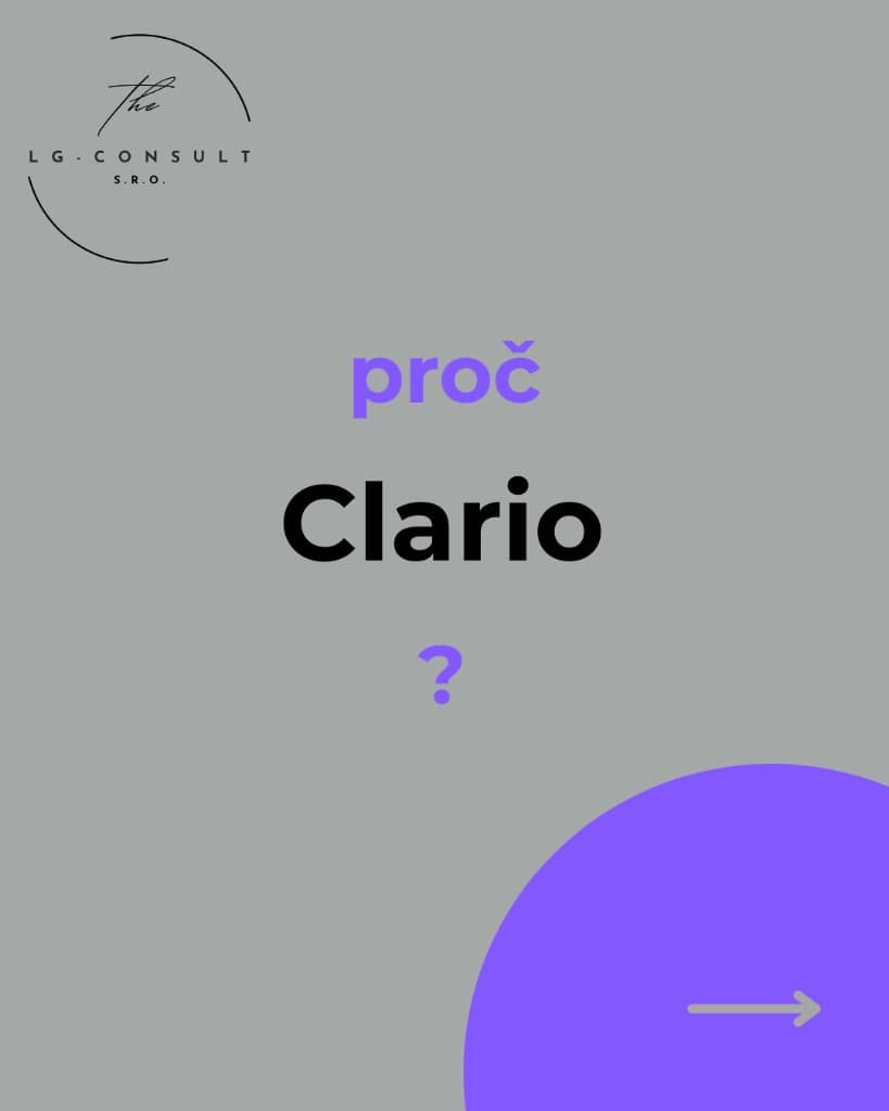 Clario, slide 1/6